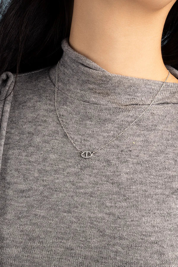 Isla Marina Necklace | White Gold